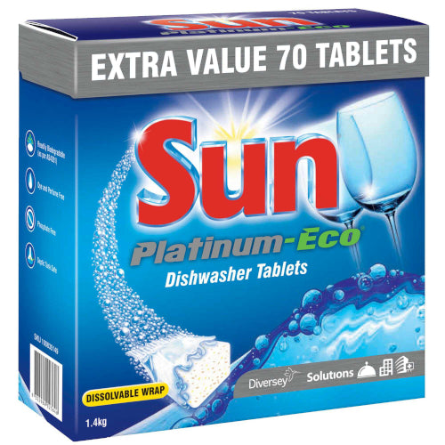 DIVERSEY - SUN DISHWASHER TABLETS 70PK