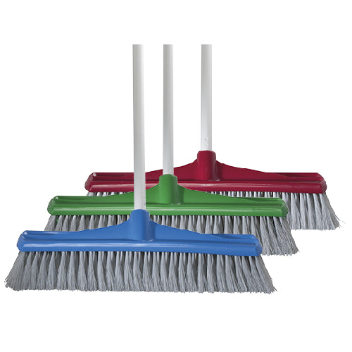 OATES - JUMBO INDOOR BROOM 450MM- GREEN