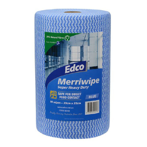 EDCO - MERRIWIPE SUPER H/DUTY -BLU