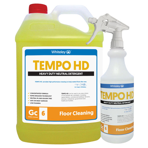 WHITELEY - TEMPO HD NEUTRAL DETERGENT 5L