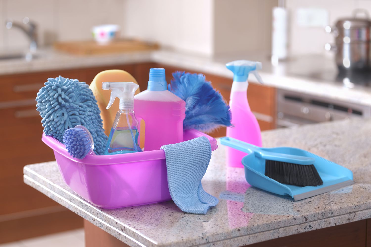 Kitchen Cleaning Supplies for a Spotless and Safe Cooking Space