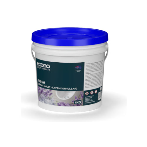 ECONO - URINAL TABLETS LAVENDER 4KG
