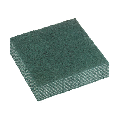 OATES - NO 100, GREEN SCOURER PAD -10 PK