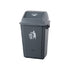 OATES - 60 L FLIP BIN GREY