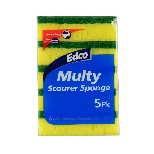 EDCO - MULTI VISKA SCOURING SPONGE 5PK
