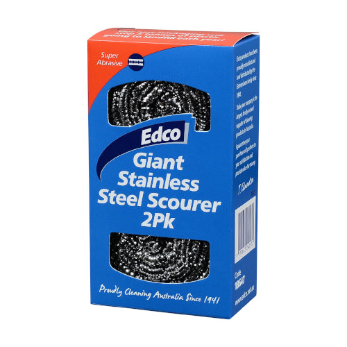 EDCO - STAINLESS STEEL SCOURER TWIN
