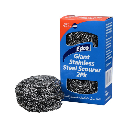 EDCO - STAINLESS STEEL SCOURER TWIN