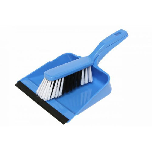 EDCO - DUST PAN AND BRUSH  BLU