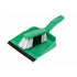 EDCO - DUST PAN AND BRUSH  GRN