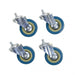 EDCO - METAL SCISSOR TROLLY WHEELS