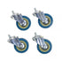 EDCO - METAL SCISSOR TROLLY WHEELS