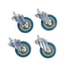 EDCO - METAL SCISSOR TROLLY WHEELS