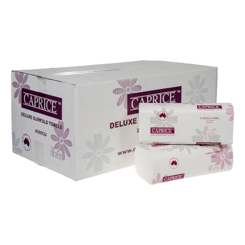 CAPRICE - SLIMFOLD TOWEL 20PKTS x 200