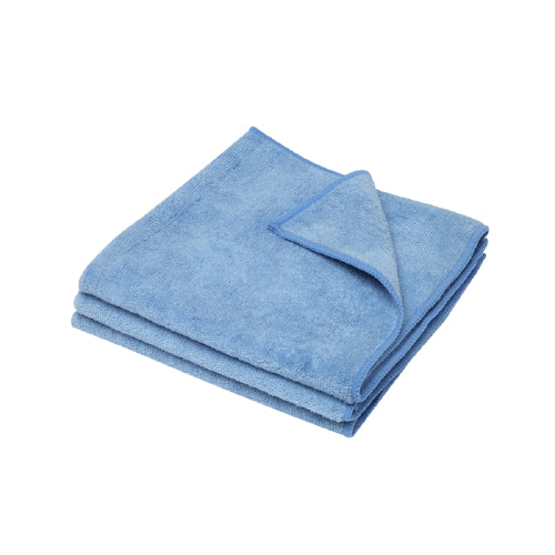 EDCO - MICROFIBRE CLOTH - 3 pk - BLUE
