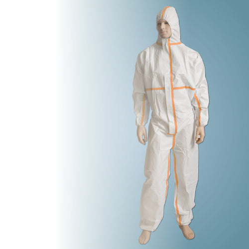 BP - MICROPOROUS COVERALL WHITE XXL BOX