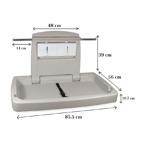DA - BABY CHANGE STATION-WALL MOUNTED FO