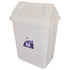 EDCO - SWING TOP TIDY 30 L WHITE BIN