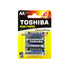 PWDC - TOSHIBA ALKALINE AA4PK