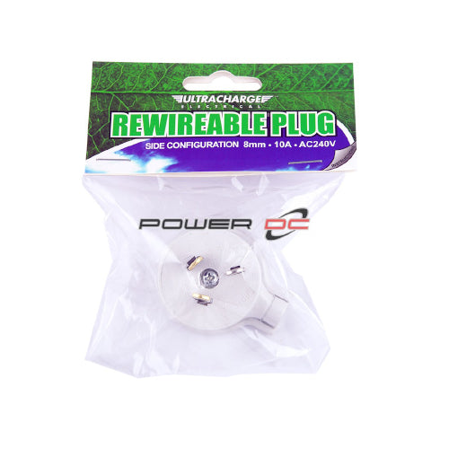 PWRDC - PLUG REWIREABLE 10A - REAR ENTRY
