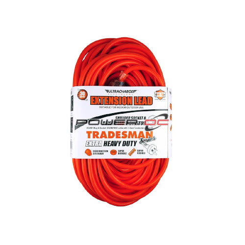 PWRDC - 30 m H/DUTY TRADESMAN EXT LEAD