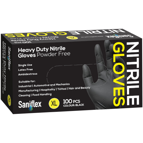 SF - HEAVY DUTY BLACK NITRILE XLARGE