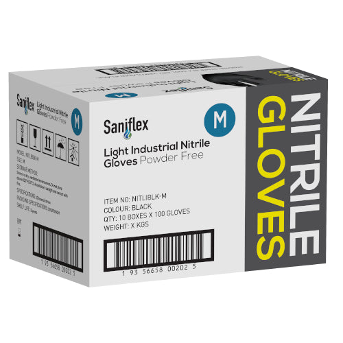 SF - LIGHT INDUSTRIAL BLACK NITRILE MEDI