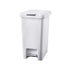 OATES - 50 LITRE PUSH/PEDAL BIN - WHITE
