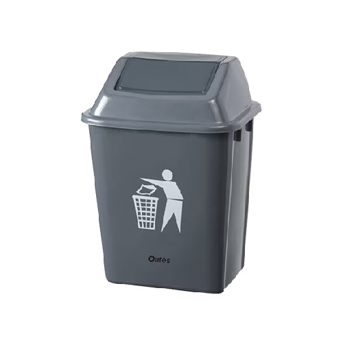 OATES - 60 L FLIP BIN GREY