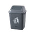 OATES - 60 L FLIP BIN GREY