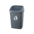 OATES - 60 L FLIP BIN GREY