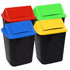 NAB - 32L COLOUR SWING-TOP BINS RED