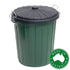 SABCO - 46 LITRE PLASTIC GARBAGE BIN GRE