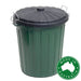 SABCO - 46 LITRE PLASTIC GARBAGE BIN GRE