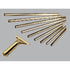 ET - BRASS CHANNEL & RUBBER 14" 35CM