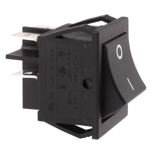 PACVAC - SWITCH ROCKER 12A 250V 5E4-POLE