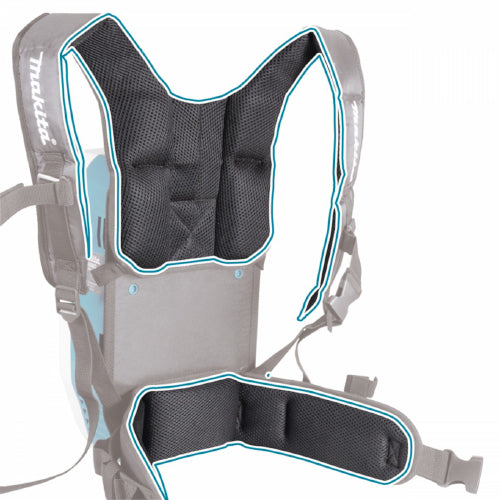 MAKITA - 40V BRUSHLESS BACKPACK VACUUM