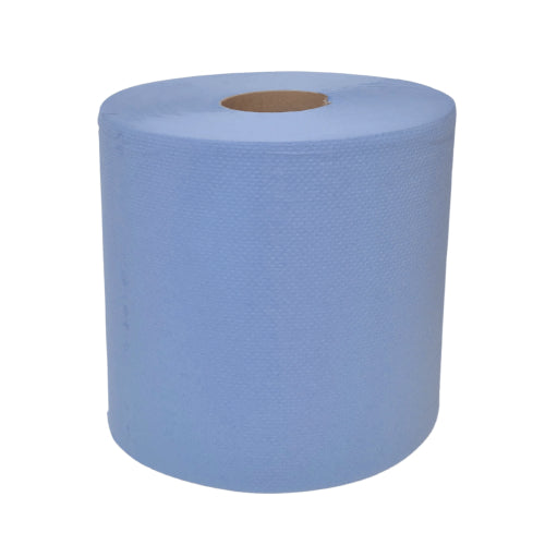 WP - BLUE CENTREFEED 6 ROLLS X 300M