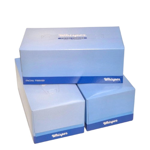 WP - WHISPER 2PLY FACIAL TISSUE