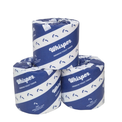 WP - WHISPER TOILET ROLL 2PLY 600 SHEETS
